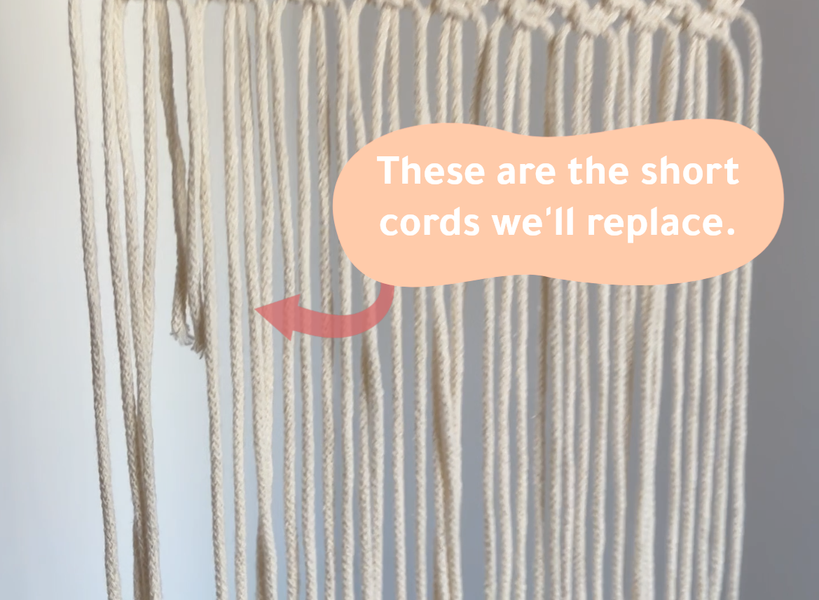 We will replace these short cords